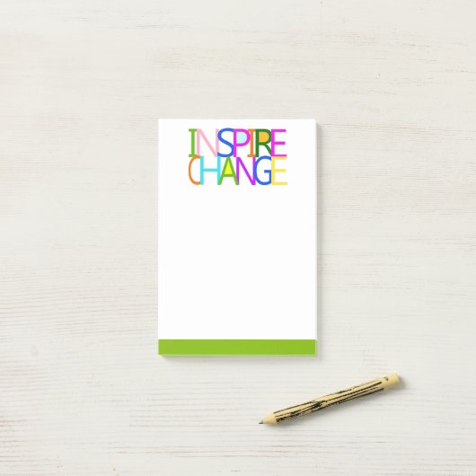 POST-IT® INSPIRE LE CHANGEMENT (Sur un bureau)