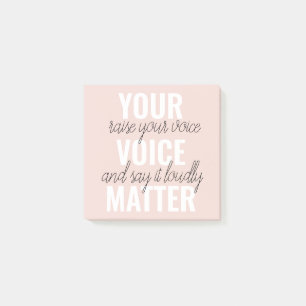 Post-it® Inspirer votre vocabulaire Motivation Citation