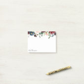 Post-it® institutrice élégante de l'école florale de Bourgo (Sur un bureau)