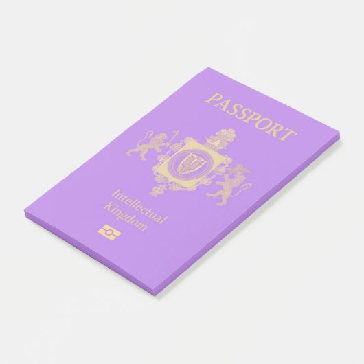 Post-it® Intellectual Kingdom Passport (Incliné)