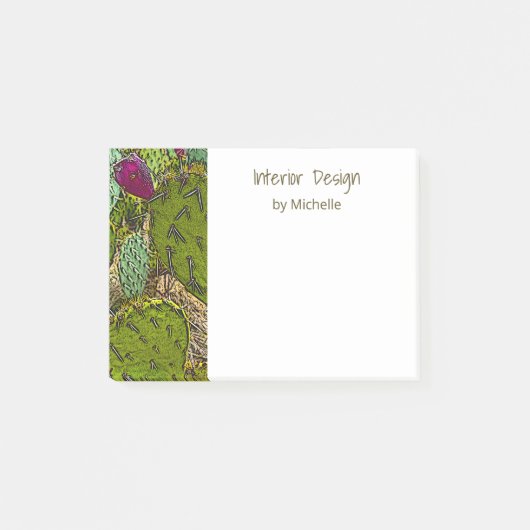 Post-it® Interior Designer Desert Cactus Succulent (Devant)