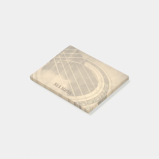 Post-it® interprète de guitare acoustique (Incliné)