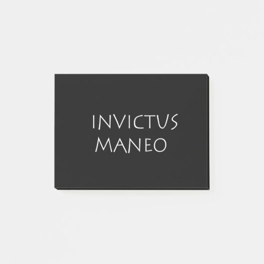 Post-it® Invictus maneo (Devant)