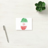 Post-it® Iran Drapeau empreintes digitales Identité du pays (Bureau)