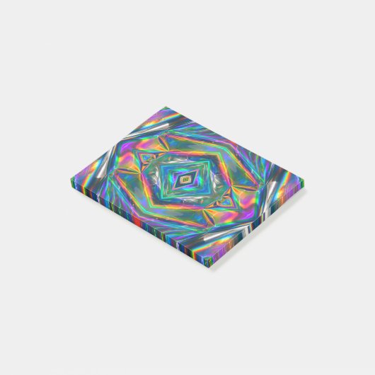 Post-it® Iridescente Chrome Post It Notes (Incliné)