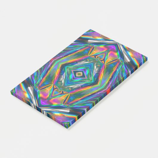 Post-it® Iridescente Chrome Post It Notes (Incliné)