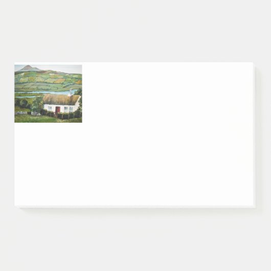 Post-it® Irish Jumbo Post It Notes Irlande Note Pad (Devant)