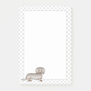 Post-it® Isabella Et Tan Long Cheveux Chien Dachshund & Pat