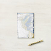 Post-it® Italie Et Mer Adriatique. (Sur un bureau)