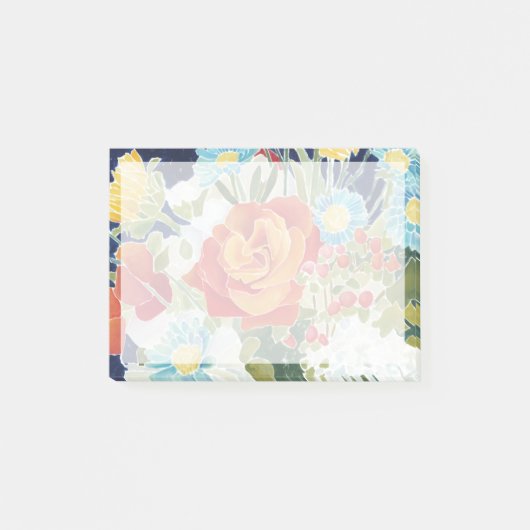 Post-it® IV floral de minuit (Devant)