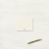Post-it® ivoire simple (Sur un bureau)