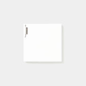 Post-it® J initial éclairé (Devant)