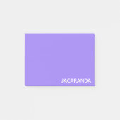 Post-it® Jacaranda purple color (Devant)
