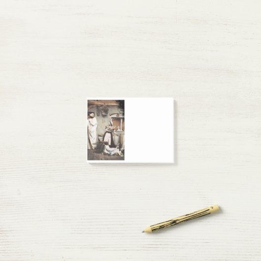 Post-it® Jack-o-lanterne (Sur un bureau)