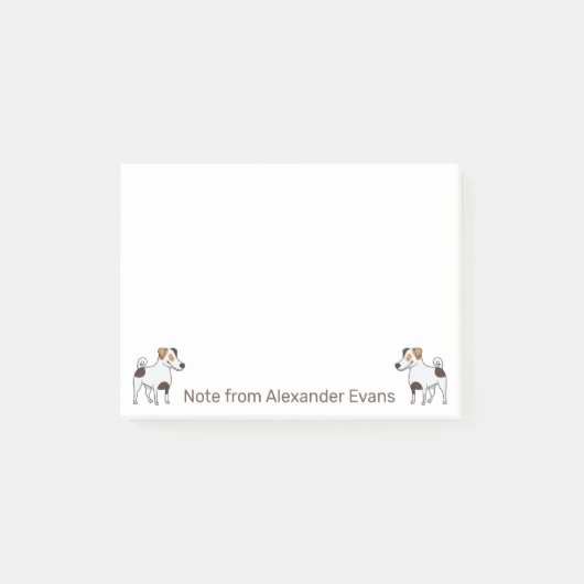 Post-it® Jack Russel Terrier (Devant)