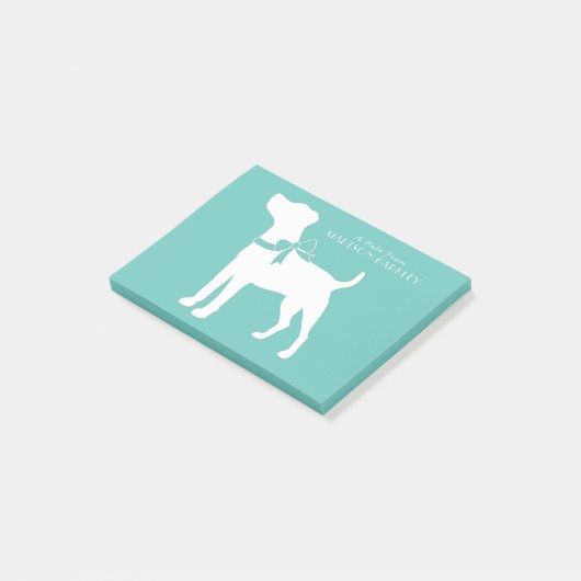 Post-it® Jack Russell Terrier Chien Chien Puppy (Incliné)