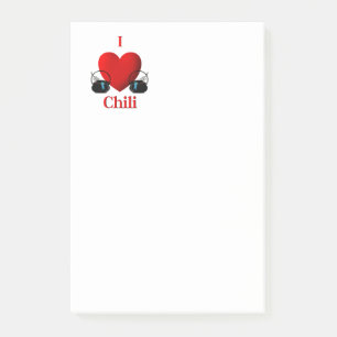 Post-it® J'adore Chili