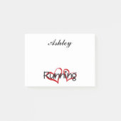 Post-it® J'adore courir (Devant)