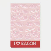 Post-it® J'adore le bacon (Devant)