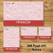 Post-it® J'adore le bacon