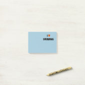 Post-it® J'adore nager (Sur un bureau)