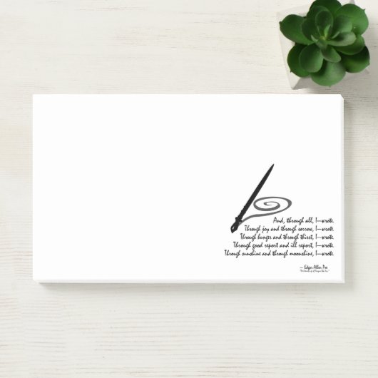 Post-it® J'ai écrit (Bureau)