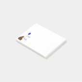 Post-it® J'ai essayé Bearly, Fun Balloon Bear Citation (Incliné)