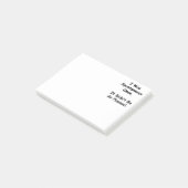 Post-it® J'ai été spontané une fois. (Incliné)
