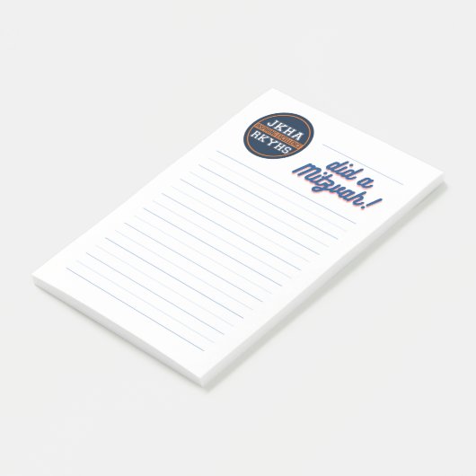 Post-it® J'ai fait une Mitzvah ! (Incliné)