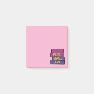 Post-it® J'Ai Lu Des Livres Interdits