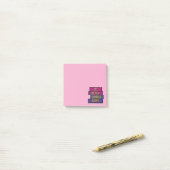 Post-it® J'Ai Lu Des Livres Interdits (Sur un bureau)