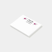 Post-it® J'Ai Trop De Fils Funny Knitters Citation Dit (Incliné)