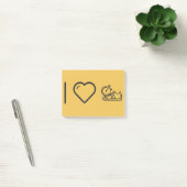 Post-it® J'aime des chaussures de gymnaste (Bureau)