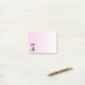 Post-it® J'aime des Corgis (Sur un bureau)