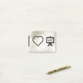 Post-it® J'aime des maths (Sur un bureau)