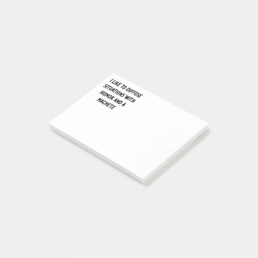 Post-it® J'aime diffuser des situations (Incliné)