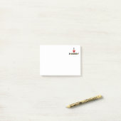Post-it® J'AIME HARRY Post-It Notes (Sur un bureau)