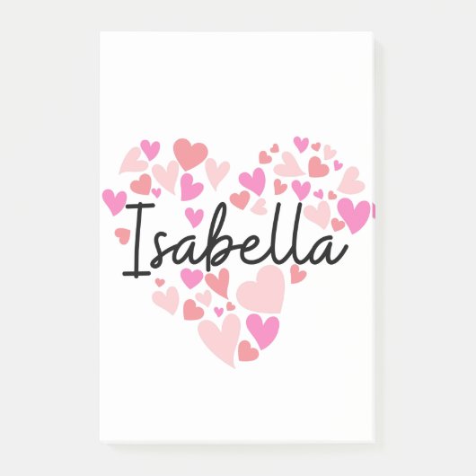 Post-it® J'aime Isabella (Devant)