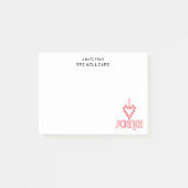 Post-it® J'aime la science (Devant)