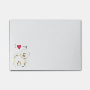 Post-it® J'aime mon Bichon Frise