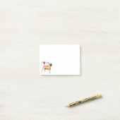 Post-it® J'aime mon Boerboel (Sur un bureau)