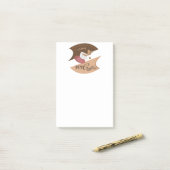 Post-it® J'aime mon café Retro Java (Sur un bureau)