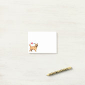 Post-it® J'aime mon cairn Terrier (Sur un bureau)