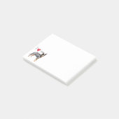 Post-it® J'aime mon chien australien de bétail (Incliné)