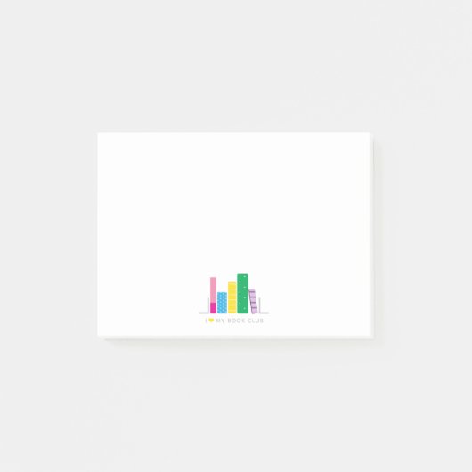 Post-it® J'aime mon club de lecture (Devant)