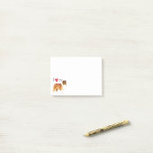 Post-it® J'aime mon colley (Sur un bureau)