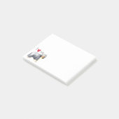 Post-it® J'aime mon colley barbu (Incliné)