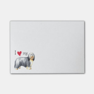 Post-it® J'aime mon colley barbu