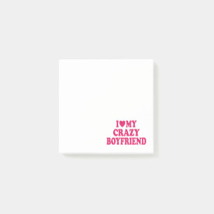 Post-it® J'aime mon copain fou