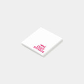 Post-it® J'aime mon copain fou (Incliné)